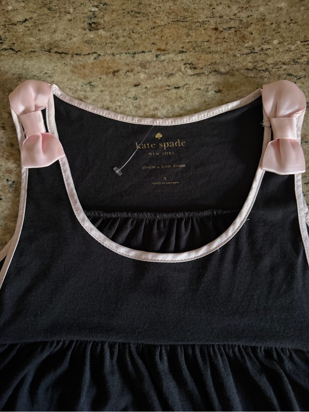Kate Spade New York Black Nightgown